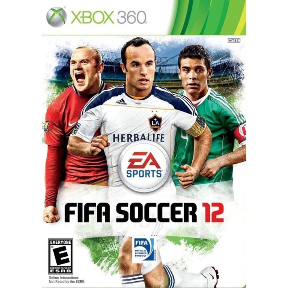 XBOX 360 FIFA Soccer 12 Video Game